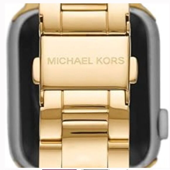 Michael Kors Tortoise and Gold-Tone Band for Apple Watch 38/40 NWT - Picture 4 of 8